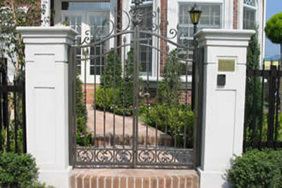 洗練されたエントランス