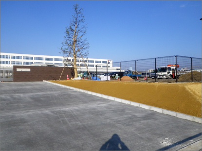 メディック3F屋上に日本庭園ができました