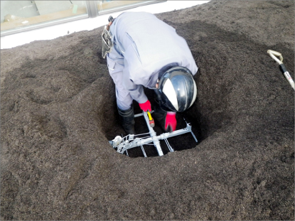 メディック3F屋上に日本庭園ができました