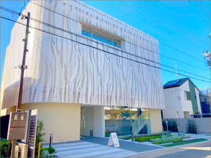 ホーユーヘアカラーミュージアム 外構植栽工事