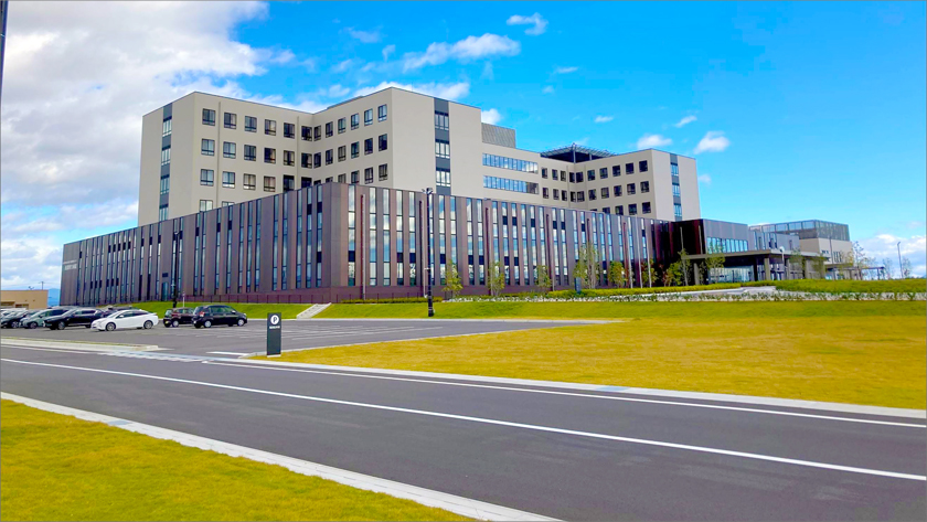 西濃厚生病院新築に伴う 外構植栽工事