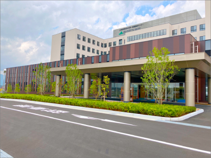 西濃厚生病院新築に伴う 外構植栽工事