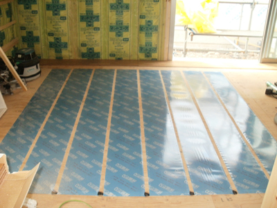 5-5電気式床暖房施工