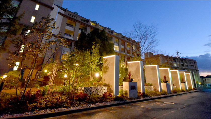 アクティバ琵琶の改修工事と外構植栽工事の画像
