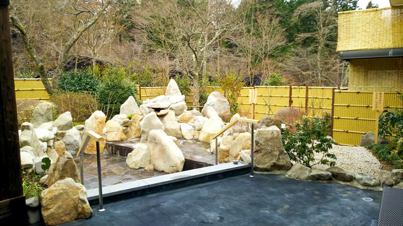 天然温泉の宿 箱根高原ホテル植栽工事の画像