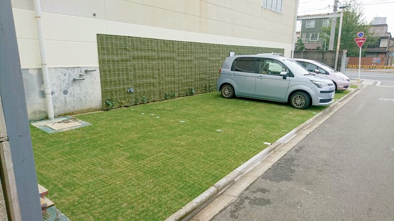 「みどりの助成金」を利用した工場緑化