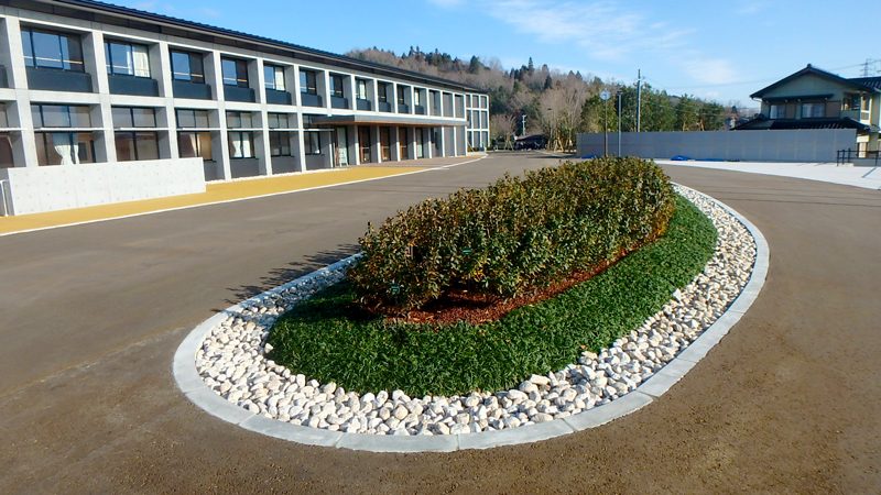 文部科学省スーパーエコスクール実証事業認定校舎の新築工事