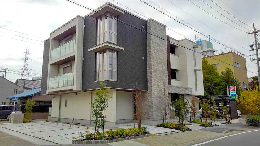 積水ハウス㈱名古屋西シャーメゾン支店ご発注港区外構工事