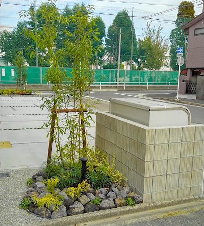 積水ハウス㈱名古屋西シャーメゾン支店ご発注港区外構工事