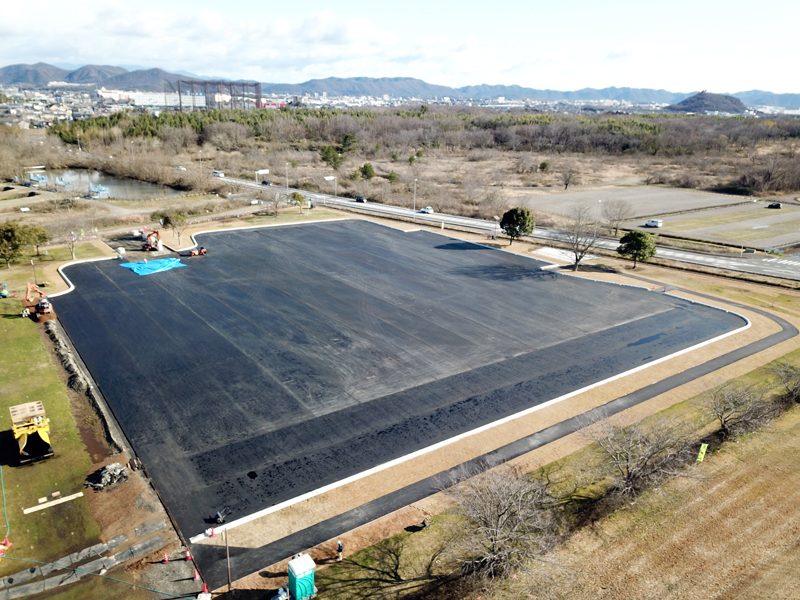 国営木曽三川公園内 河川環境楽園の駐車場整備工事