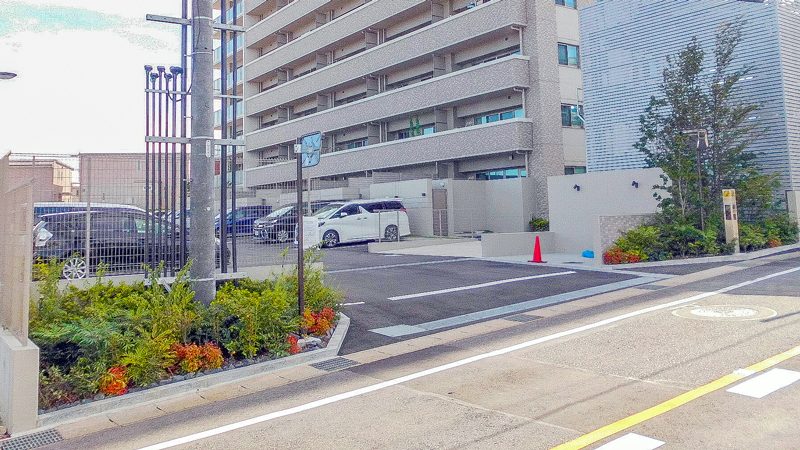 名古屋市緑区ライオンズ徳重グランヒルズ 外構植栽工事
