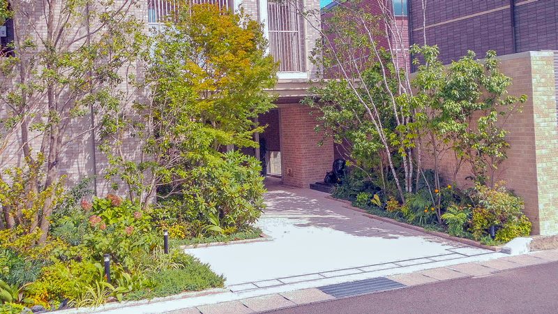 名古屋市緑区ライオンズ徳重グランヒルズ 外構植栽工事