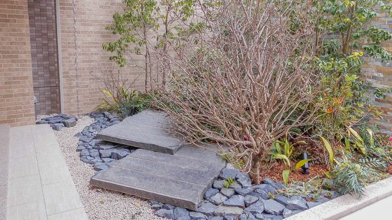 名古屋市緑区ライオンズ徳重グランヒルズ 外構植栽工事