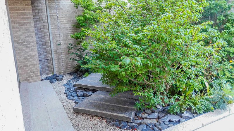 名古屋市緑区ライオンズ徳重グランヒルズ 外構植栽工事