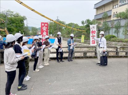 岐阜県立国際園芸アカデミー 岐阜公園修景工事現場見学