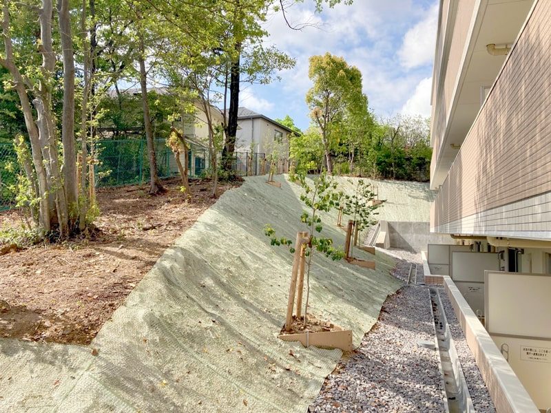 名古屋市千種区東山 外構植栽工事