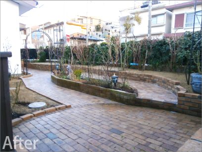 千種区 M様邸 庭園植栽工事