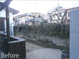千種区 M様邸 庭園植栽工事