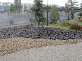 運送業書様 庭園植栽工事「松の雪吊り」