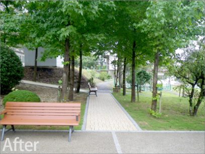 聖マリア女学院 散策路植栽工事