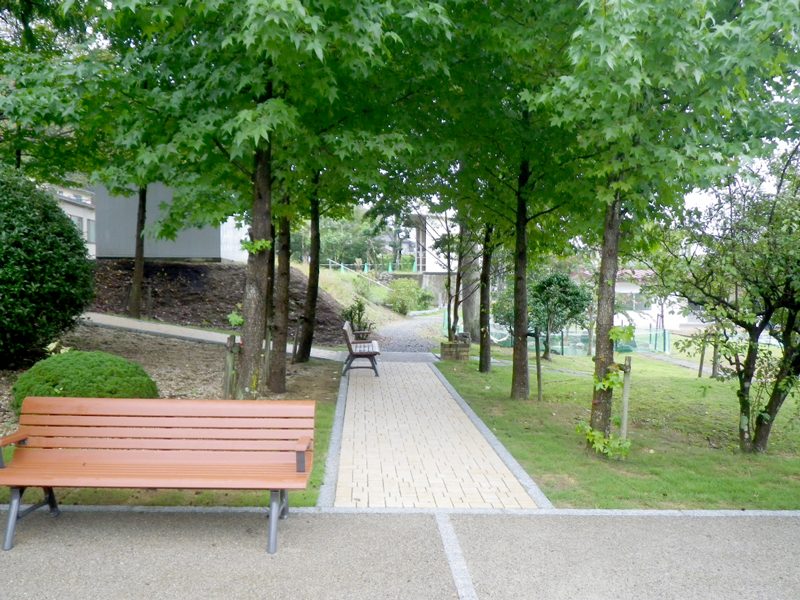 聖マリア女学院 散策路植栽工事の画像