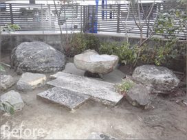 一宮市 T様邸 庭園植栽工事