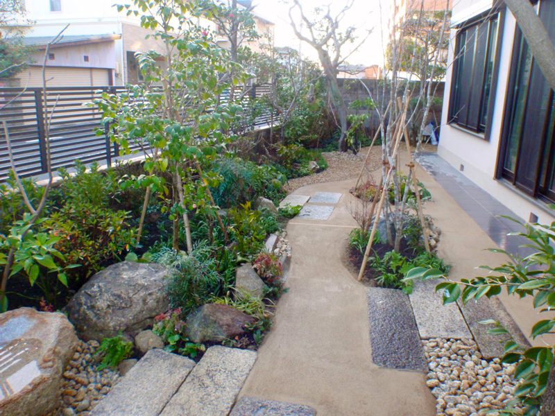 一宮市 T様邸 庭園植栽工事の画像