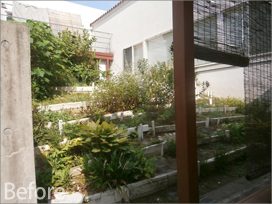 名東区 K様邸 庭園植栽工事