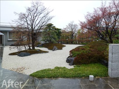 大垣市内 U様のお庭を「リガーデン」