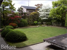 岐阜市 H様のお庭を「リガーデン」