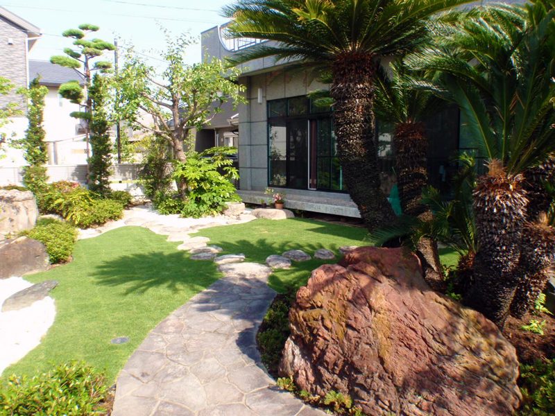 北区 T様邸 庭園植栽工事