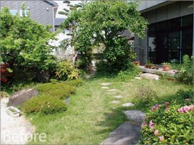 北区 T様邸 庭園植栽工事