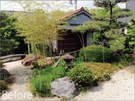 北区 T様邸 庭園植栽工事