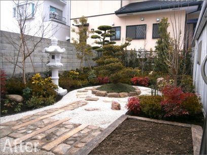 天白区 S様邸 庭園植栽工事