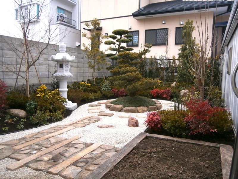 天白区 S様邸 庭園植栽工事