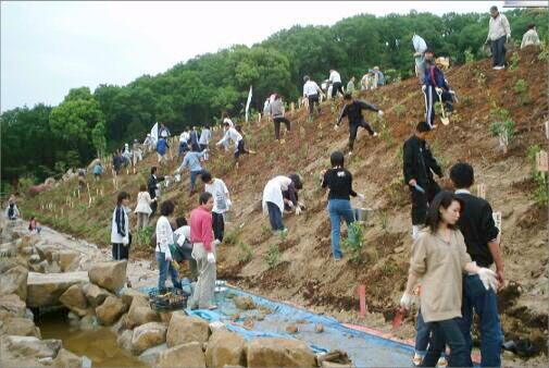 社会福祉法人 米山寮　植樹際（１）の画像