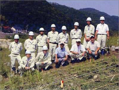 馬洗川人工ワンド水辺植栽実験（１）