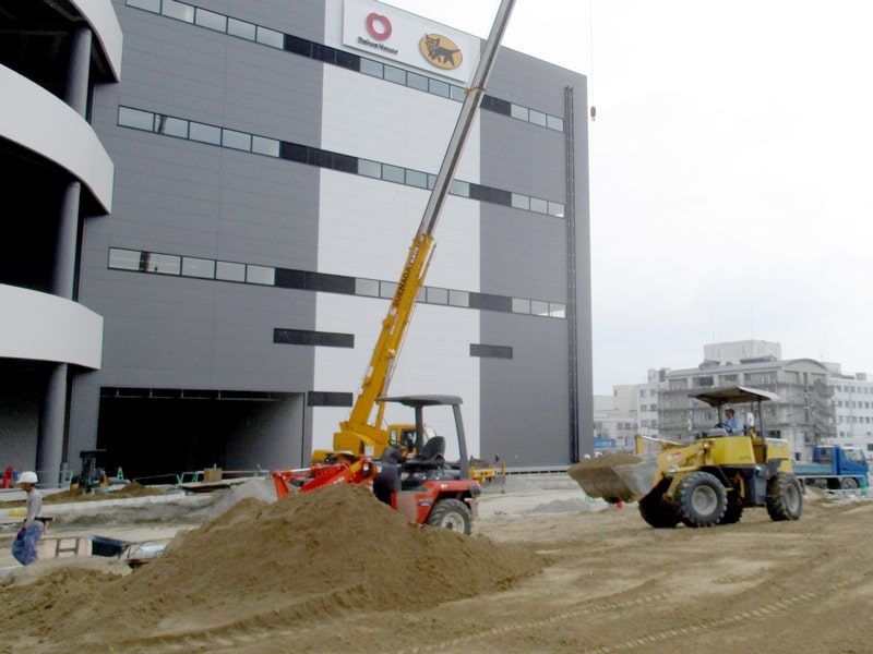 関西最大規模ゲートウェイターミナル植栽工事