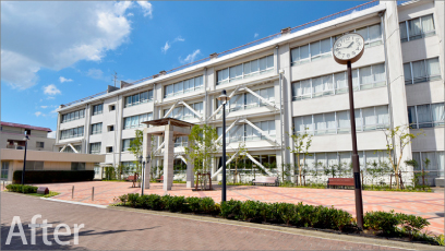 済美高等学校100周年記念事業庭園植栽工事