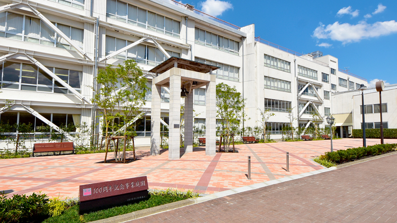 済美高等学校100周年記念事業庭園植栽工事