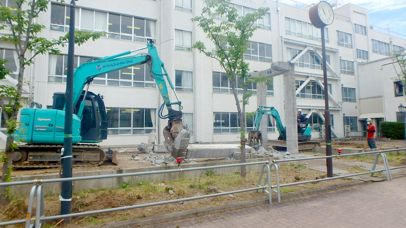 済美高等学校100周年記念事業庭園植栽工事