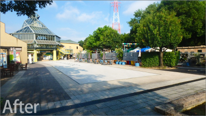 オアシスパーク世界淡水魚園 水景設備工事