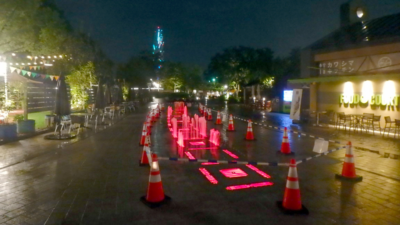 オアシスパーク世界淡水魚園 水景設備工事