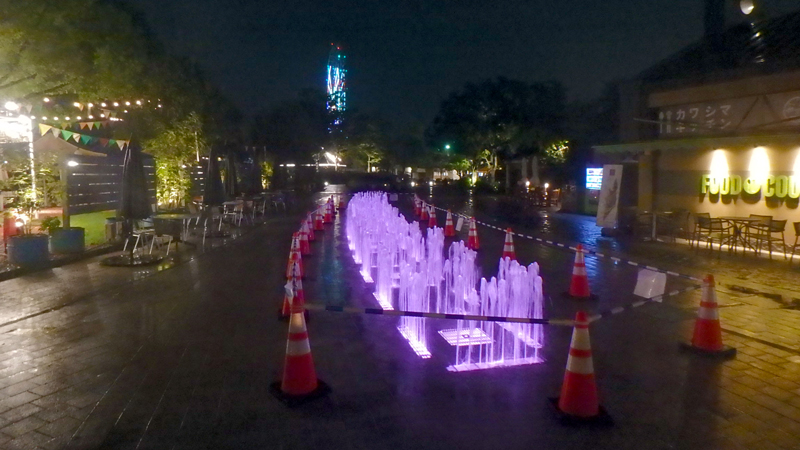 オアシスパーク世界淡水魚園 水景設備工事