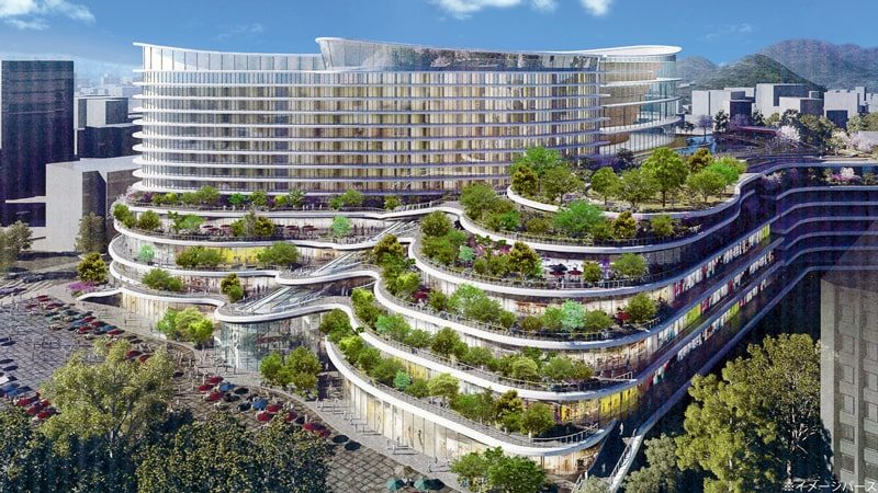熊本交通センター跡地に大型商業施設・サクラマチクマモトの画像