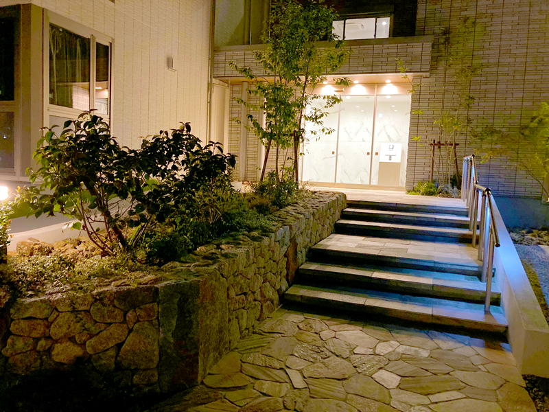 積水ハウス(株)シャーメゾン賃貸住宅 外構工事