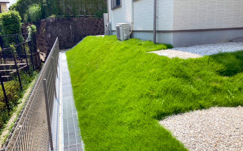 積水ハウス(株)シャーメゾン賃貸住宅 外構工事