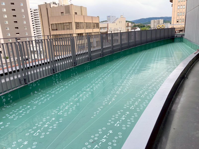 多治見駅南地区再開発 屋上緑化と植栽工事