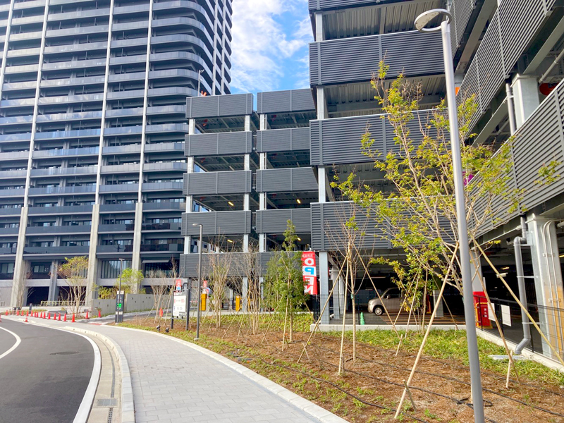 多治見駅南地区再開発 屋上緑化と植栽工事