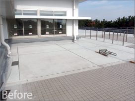 ｢パパット｣施工が出来る屋上庭園
